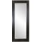 Howard Elliott Delano Mirror In Espresso Brown Finish