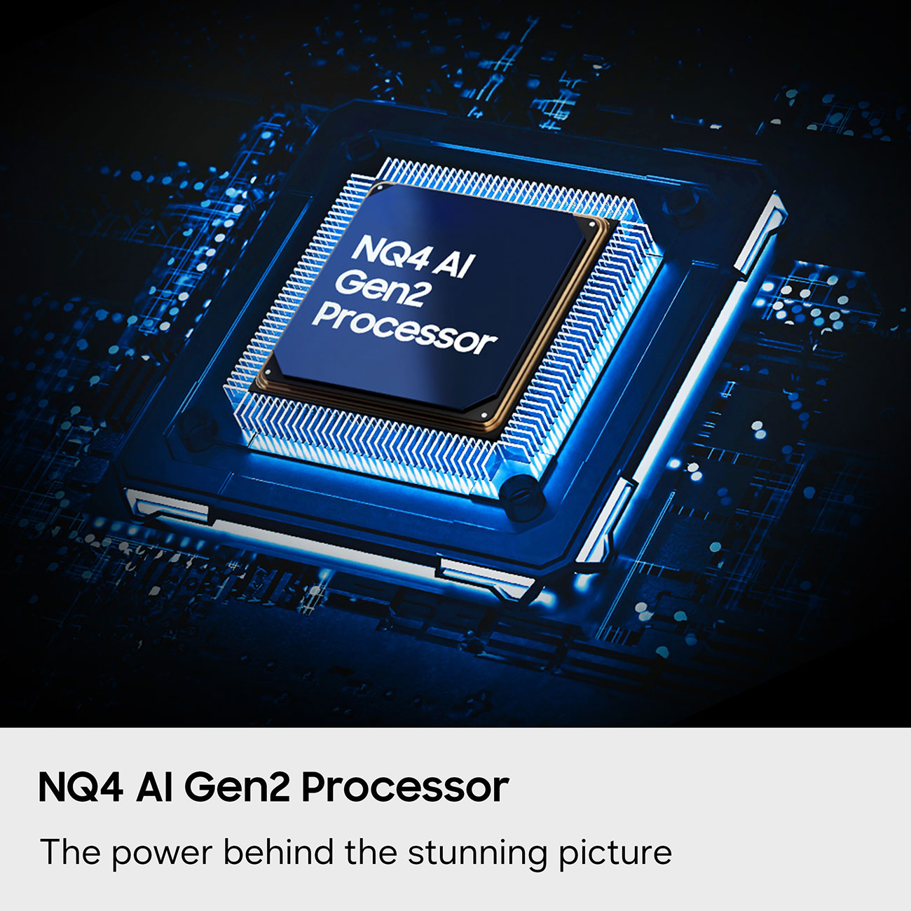 Infographic View of Samsung OLED TV Processor Feature