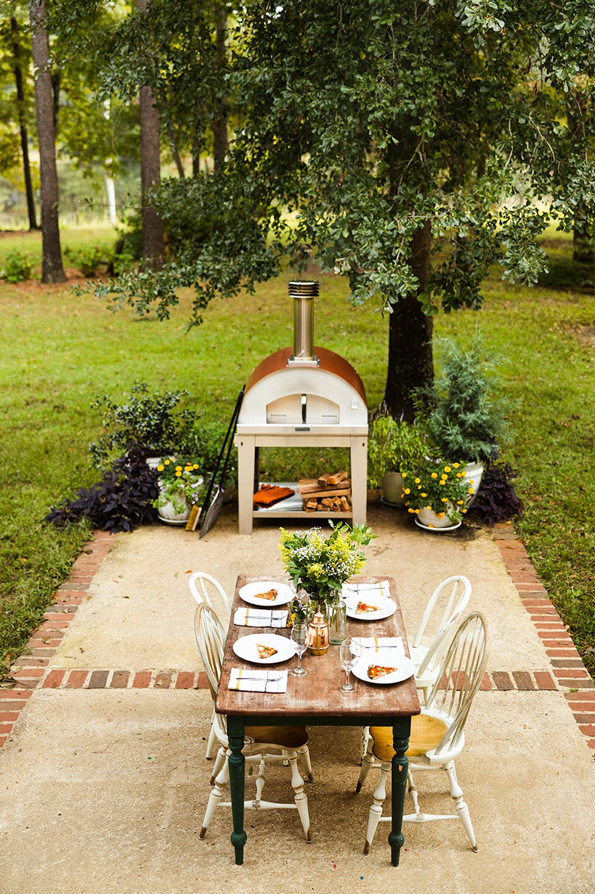 Feature View of  Pizza Oven Outdoors