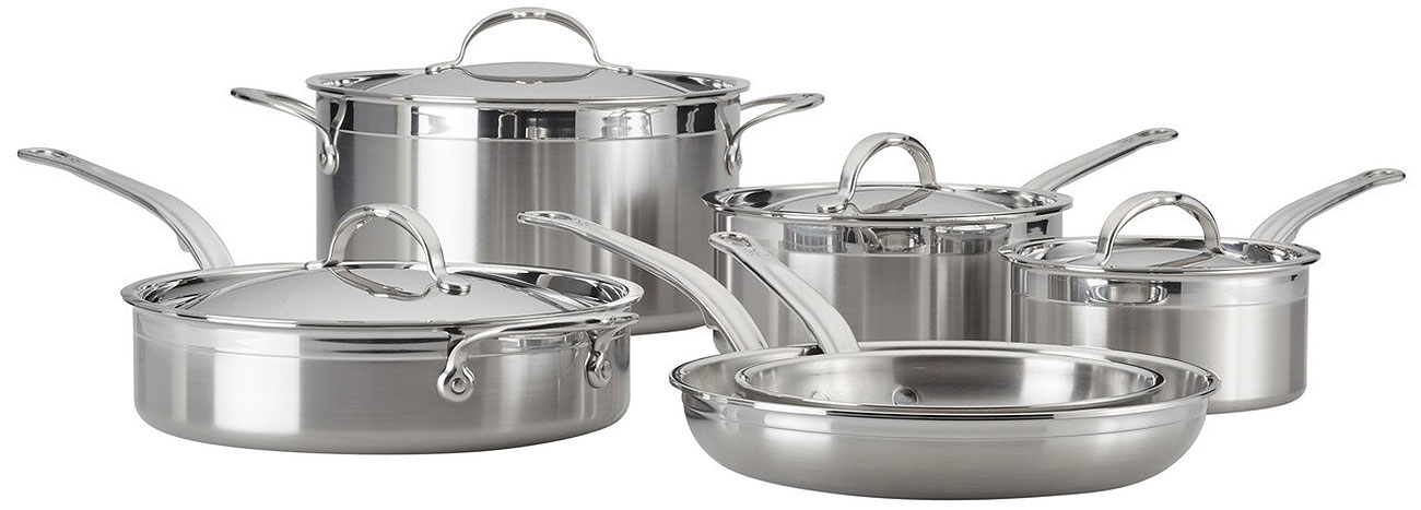Front view of 10-piece set