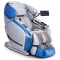 Cozzia Quantum Massage Chair in Blue and Silver