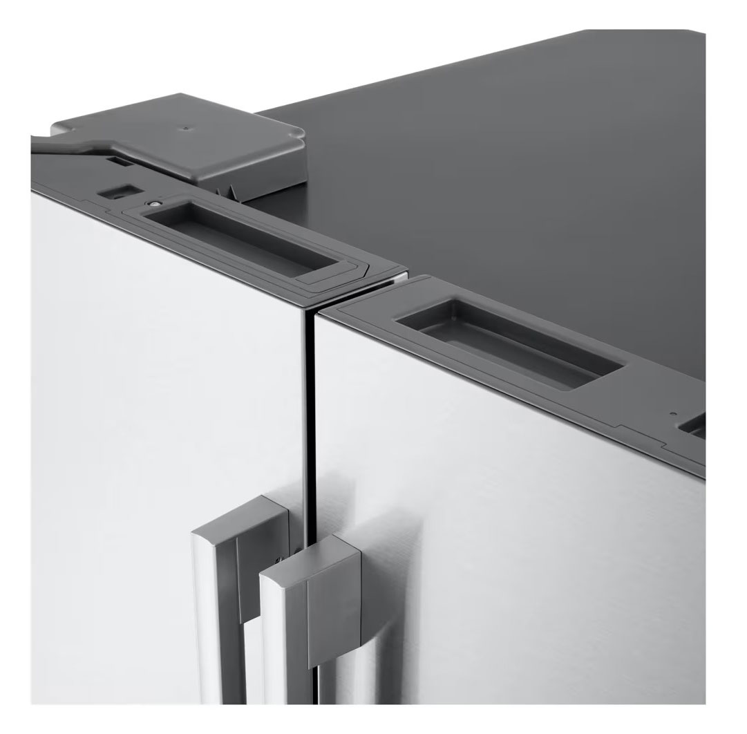 Hinge View of Fridge