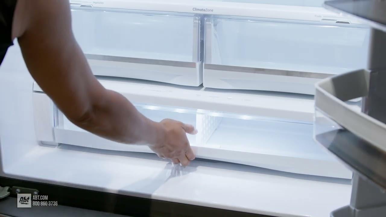 Watch GE Counter Depth French Door Refrigerator PYE22KYNFS