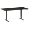 BDI Sequel 20 6152 Chocolate Stained Walnut 66" x 30" Lift Standing Desk