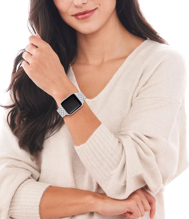 Michele Stainless Apple Watch Bracelet Band MS20GL235009 display picture 1