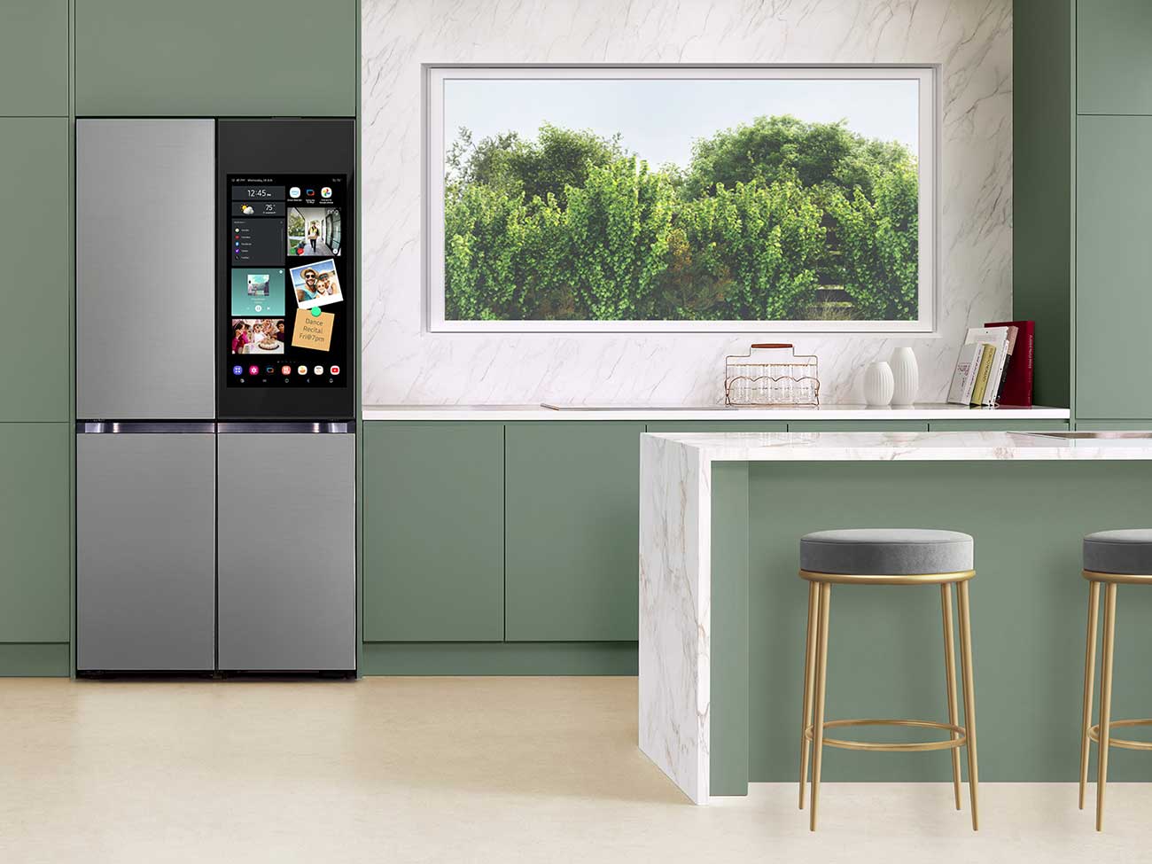 Lifestyle view of Samsung Bespoke Refrigerator