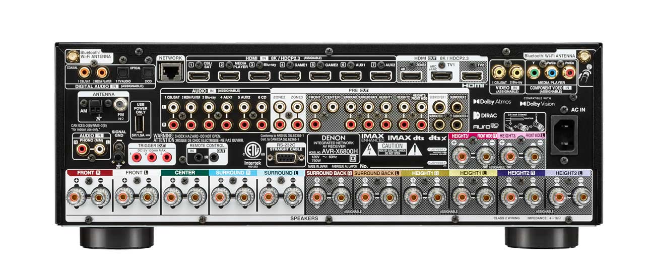 Denon - AVRX6800H - Audio Receivers