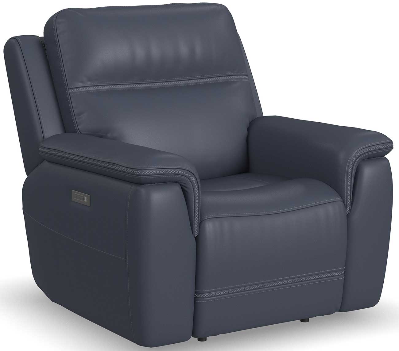 Angled View of Flexsteel Sawyer Recliner