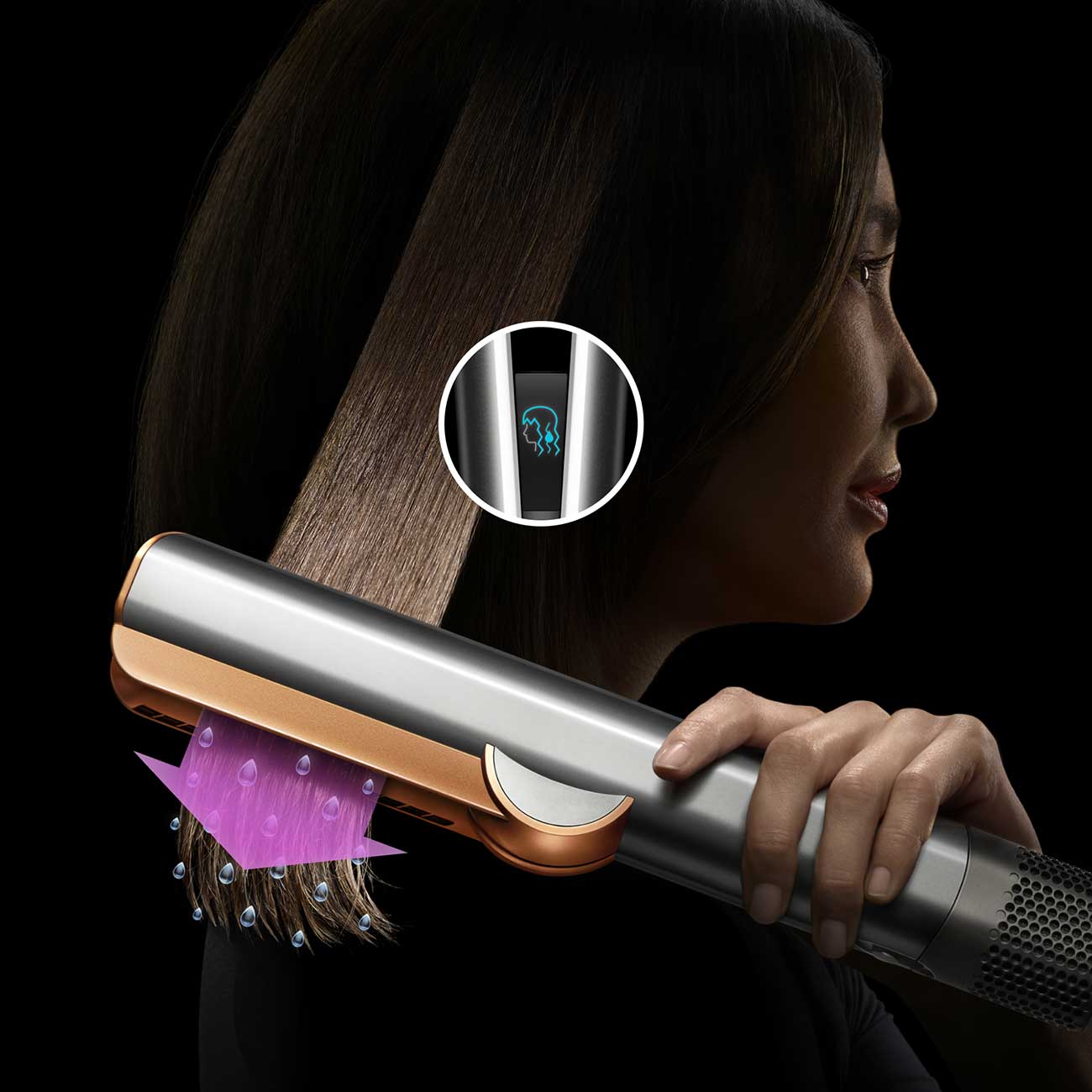 Airstrait Hair Straightener Detail 1
