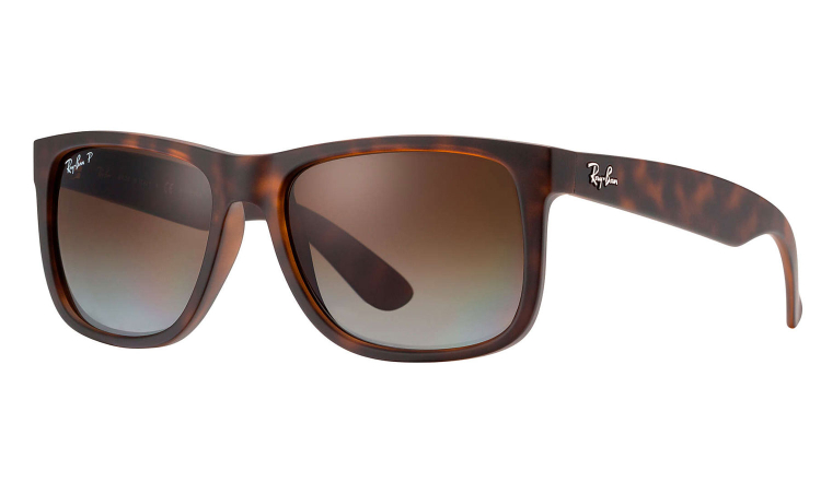 Ray-Ban Justin Havana Unisex Sunglasses - RB4165 865/T5 display picture 2