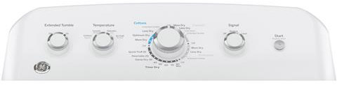 GE 7.2 Cu. Ft. White Electric Dryer GTD42EASJWW Abt