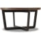 Hooker Furniture Living Room Parkcrest Round Cocktail Table in Copper | Dark Metal