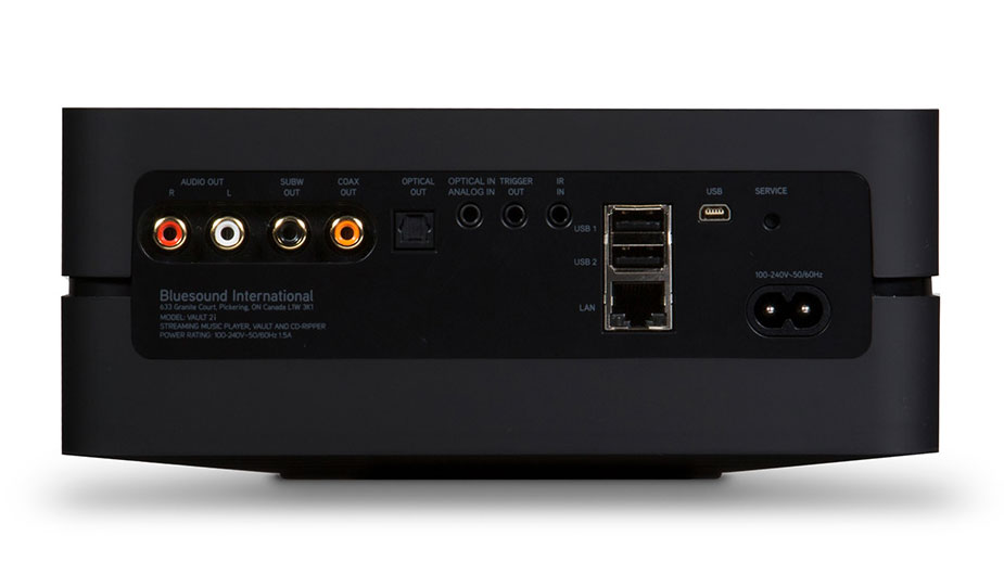 Bluesound - VAULT 2I BK - Wireless Multi-Room Audio Systems