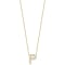 Roberto Coin 18K Yellow Gold Tiny Treasures Love Letter P Pendant With Diamonds