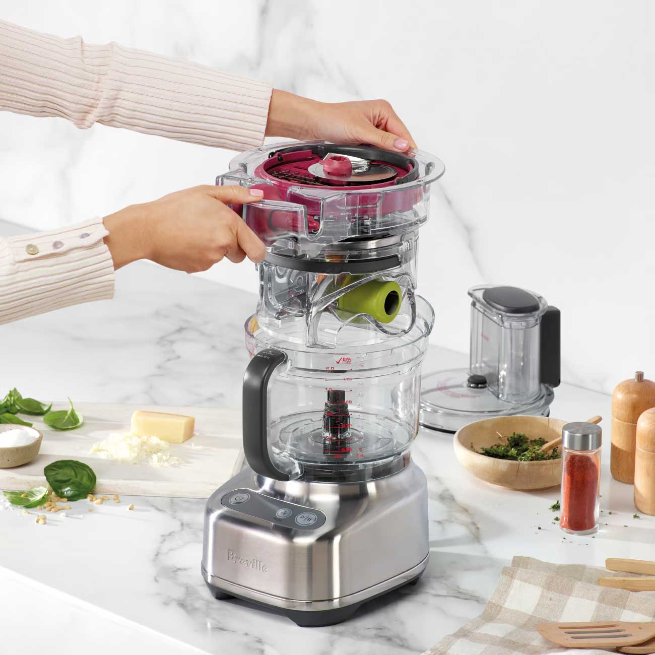 Food Processor in Kitchen Setting Detail 1