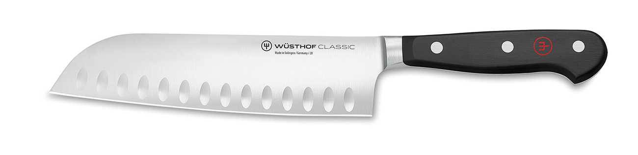 Wusthof 7" Hollow Edge Santoku Knife Image