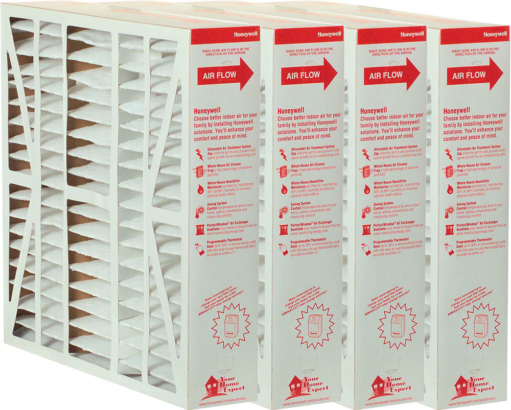 4 Honeywell Media Replacement Air Filters