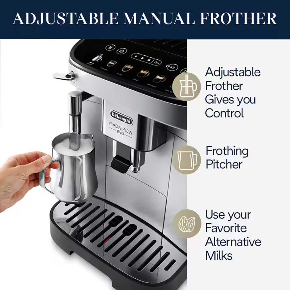 Espresso Machine Frother Detail