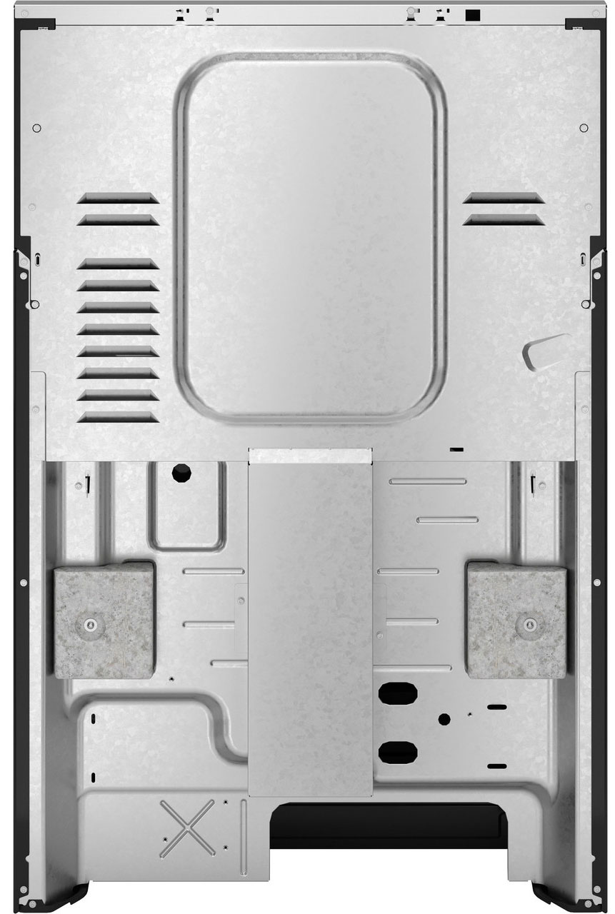 Back View of GE Electric Range
