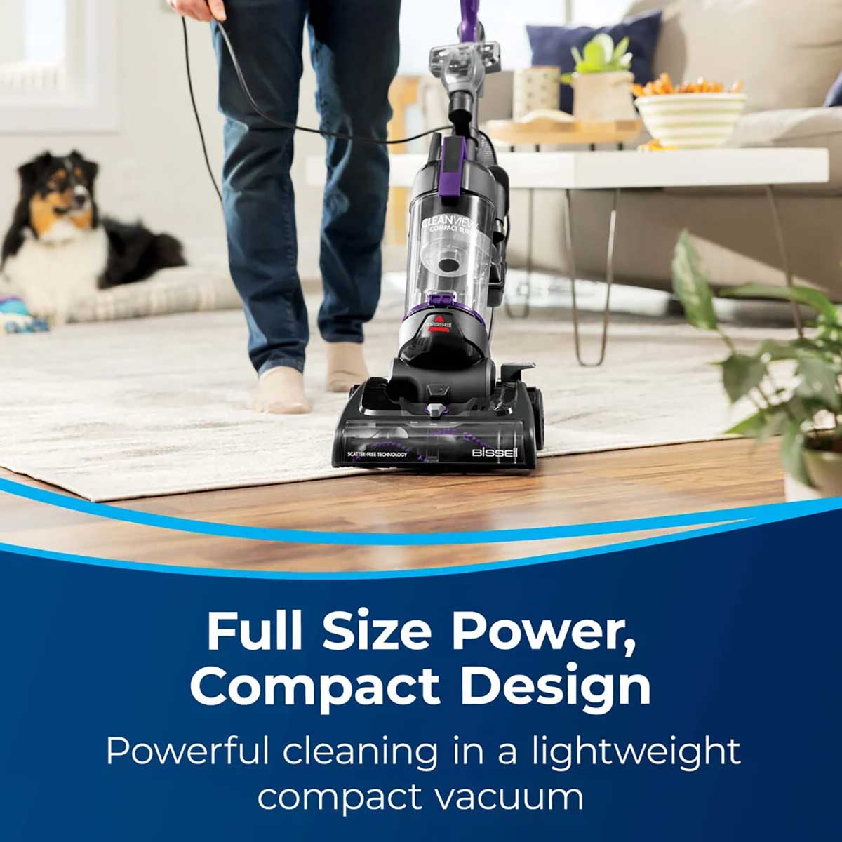 Powerful/Lightweight Design of Upright Vacuum 