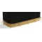 RAM Game Room Foot Rail for Prohibition Series 84-Inch Cocktail Bar in Polished Brass