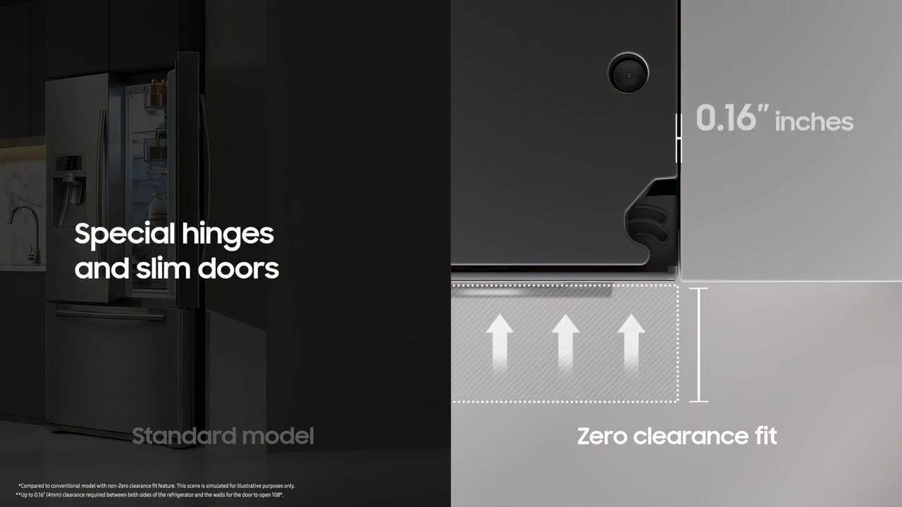 RF70 Zero Clearance Fit Fridge Video