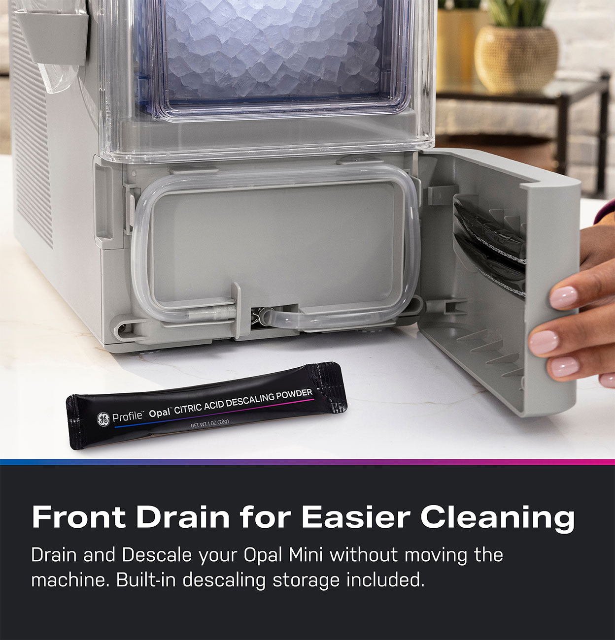 Descale View of Icemaker