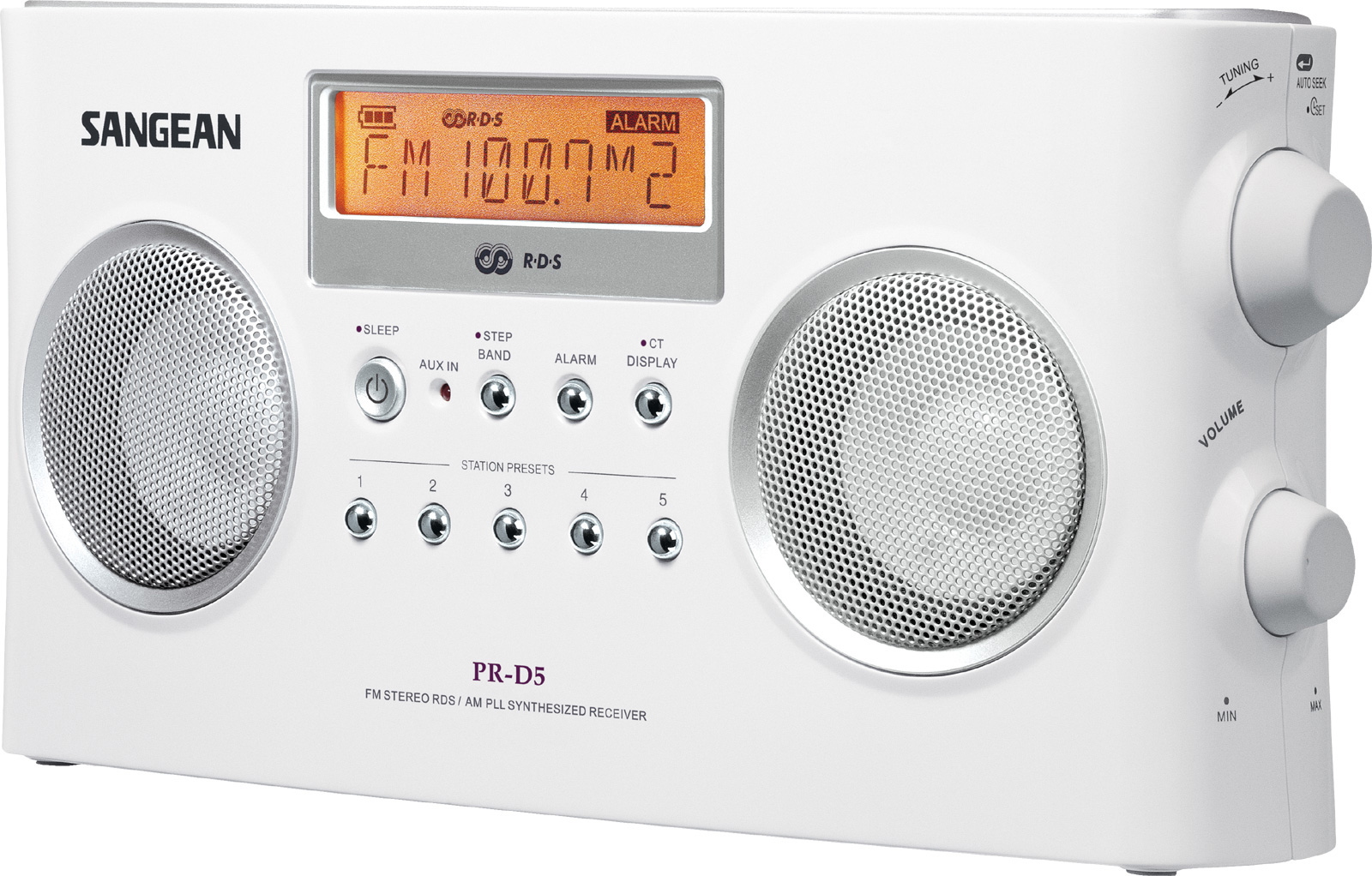 Sangean - PR-D5 - Clocks & Personal Radios