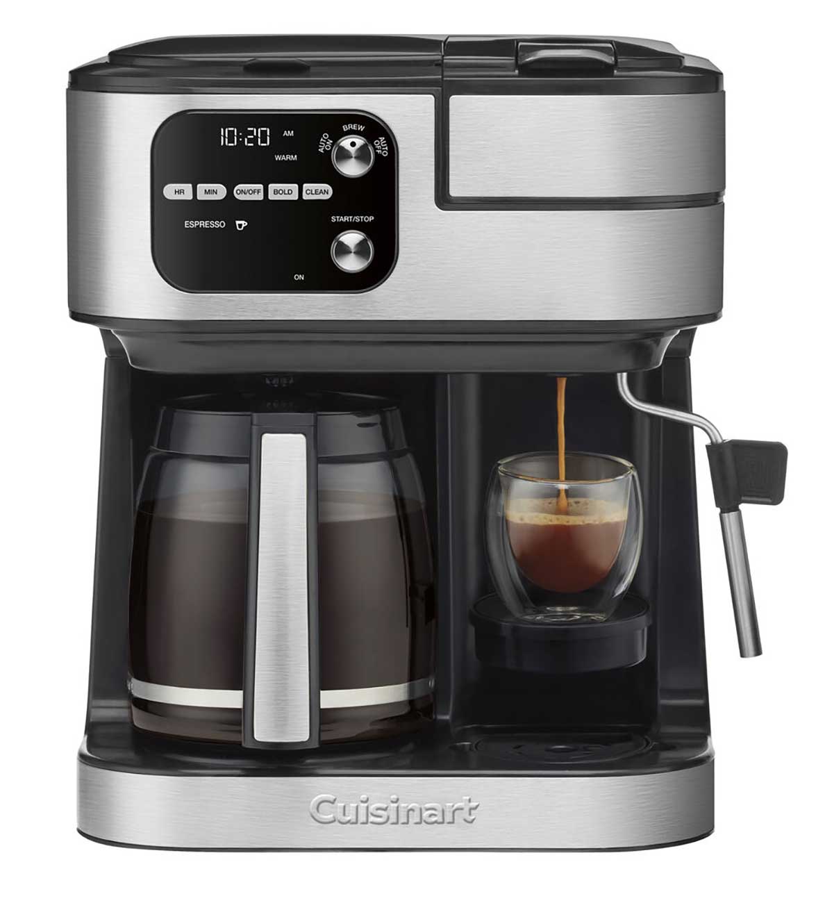 Cuisinart Coffee Center Barista Bar 4-in-1 12-Cup Coffeemaker in Stainless Steel - SS4N1NAS
