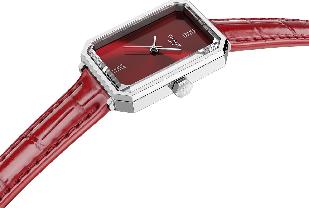 Angled Front view of Tissot Watch