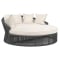 Sunset West Milano Daybed in Charcoal Grey | Echo Ash Sunbrella