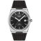 Tissot PRX Powermatic 80 Black Dial & Rubber Strap Watch, 40mm