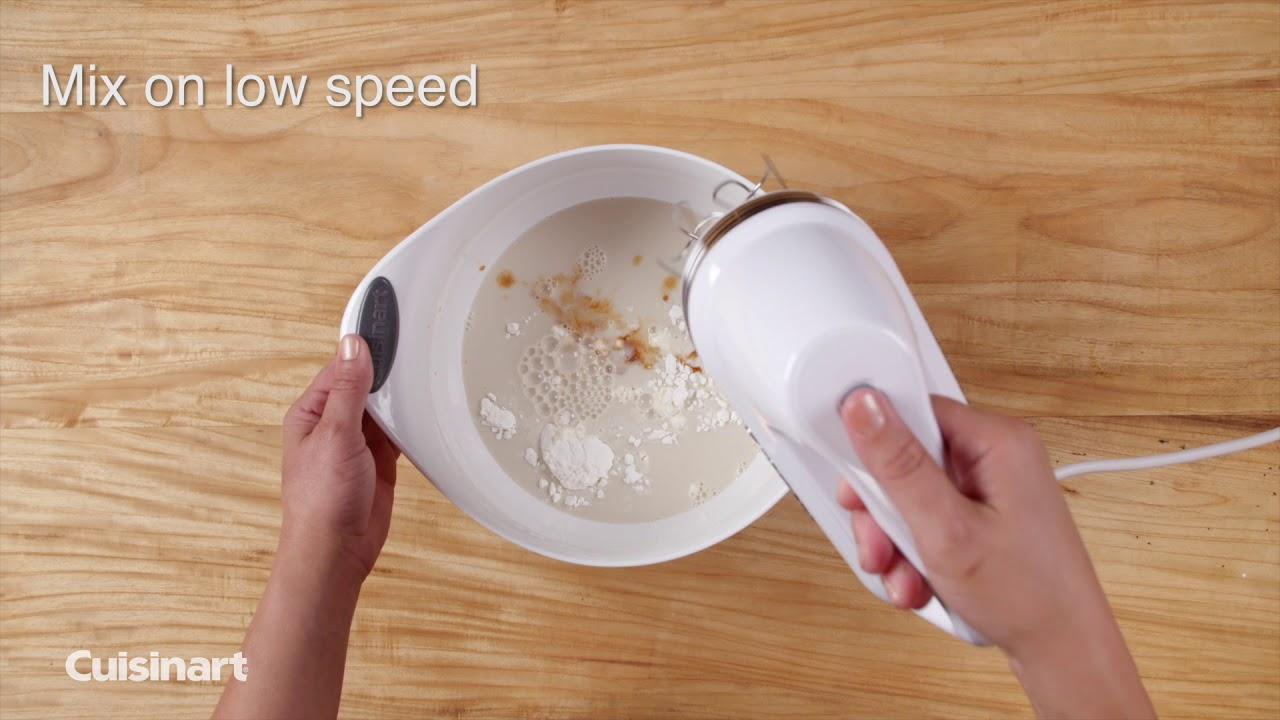 Watch Dairy-Free Vanilla Ice Cream | Cuisinart Recipe