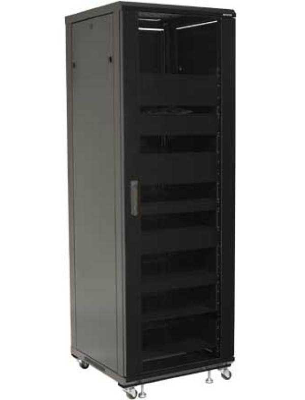 Sanus Audio Component Rack 36U for Home Theater Black - CFR2136B1