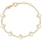 Roberto Coin Venetian Princess Carnival Mother of Pearl Flower Station Bracelet in 18K Yellow Gold