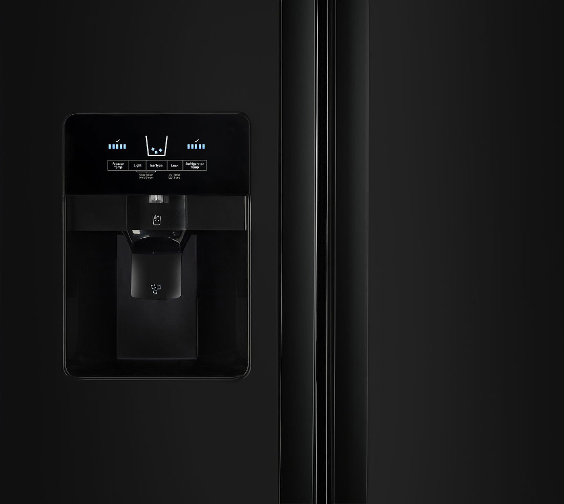 Whirlpool 36" SideBySide Refrigerator WRS325SDHB Abt