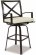 Thumbnail Image: Sunset West La Jolla Swivel Bar Stool in Espresso | Canvas Flex Sunbrella