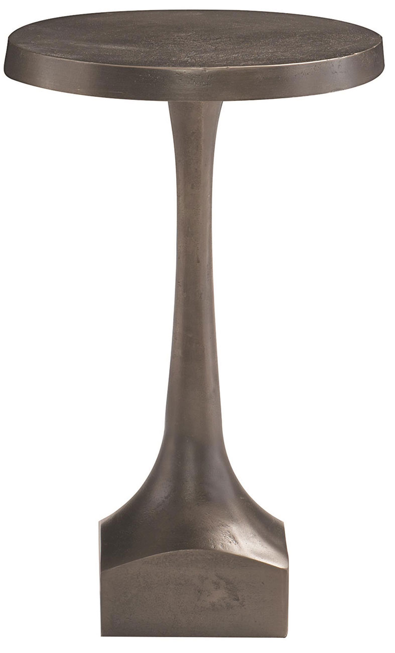 Bernhardt Stroud Accent Table in Matte Graphite