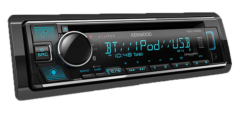 Kenwood - KDC-X305 - Car Stereos - Single DIN