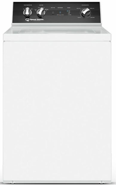Main Front view of Speed Queen Top Load Washer in White
