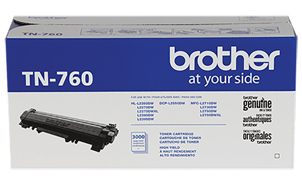 Brother - TN760 - Printer Ink & Toner