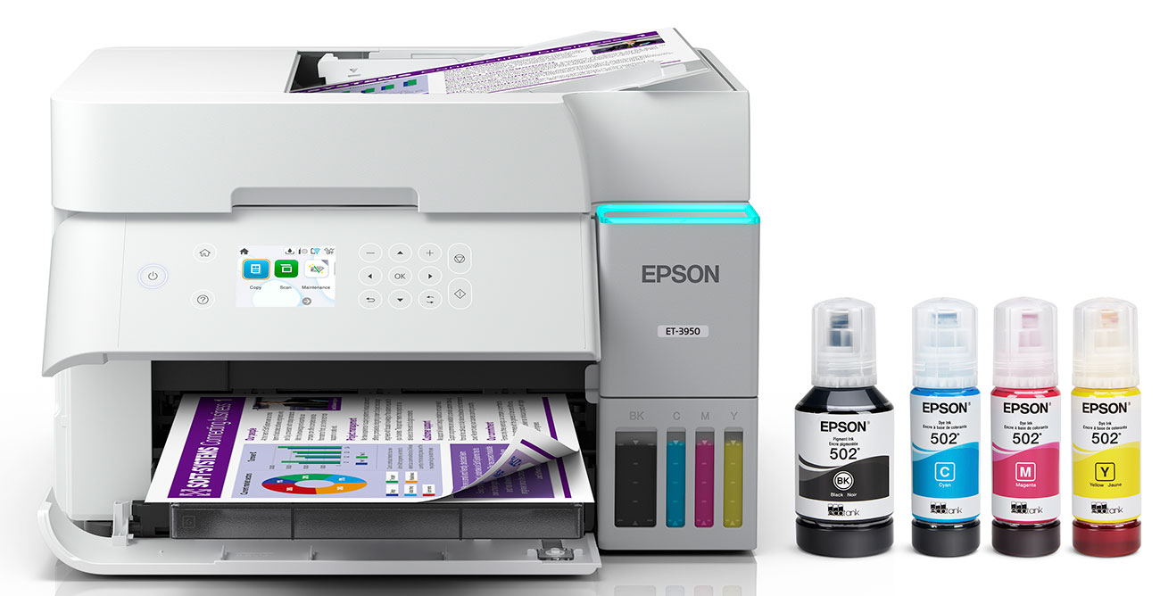 Front View of Epson Printer
