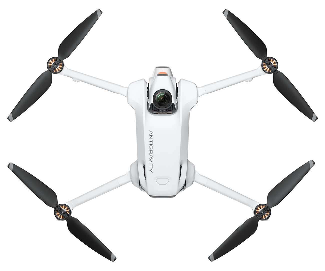 Top view of Antigravity A1 8K 360 Drone