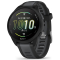 Garmin Smartwatch 43mm Forerunner 165 Music in Black and Slate Gray