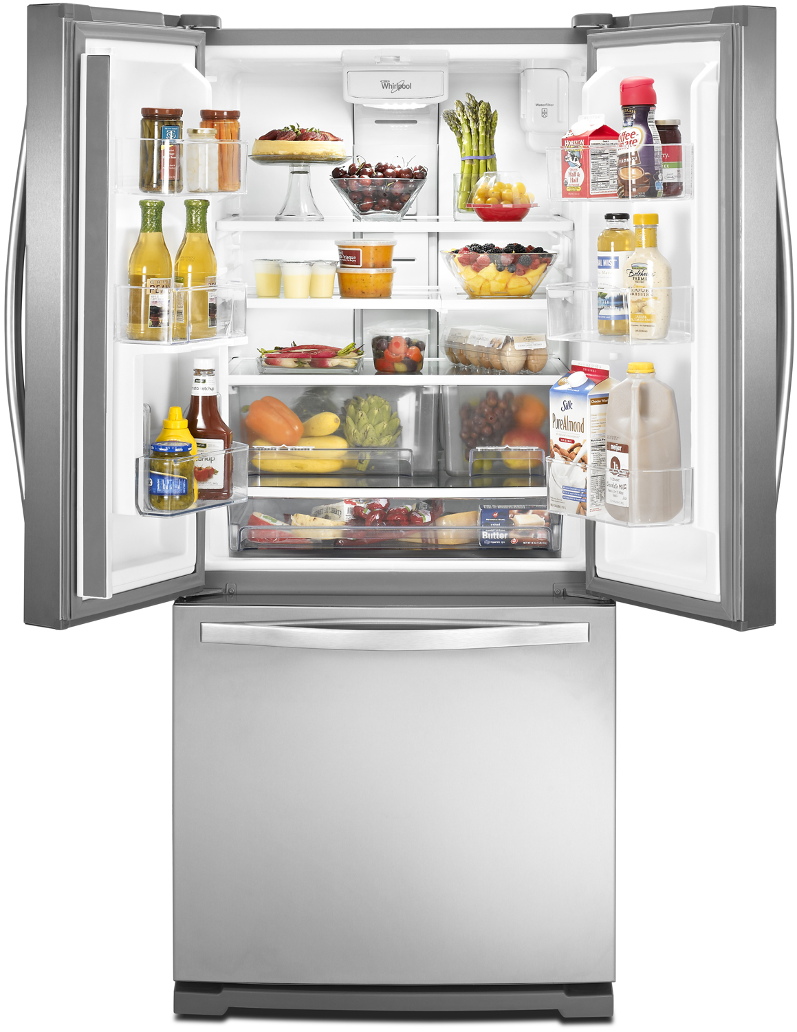 Whirlpool 30" French Door Refrigerator WRF560SEHZ Abt