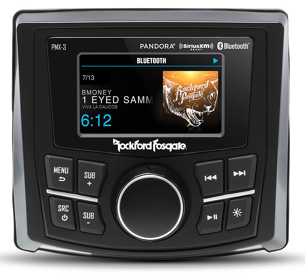 Main View of Rockford Fosgate Receiver