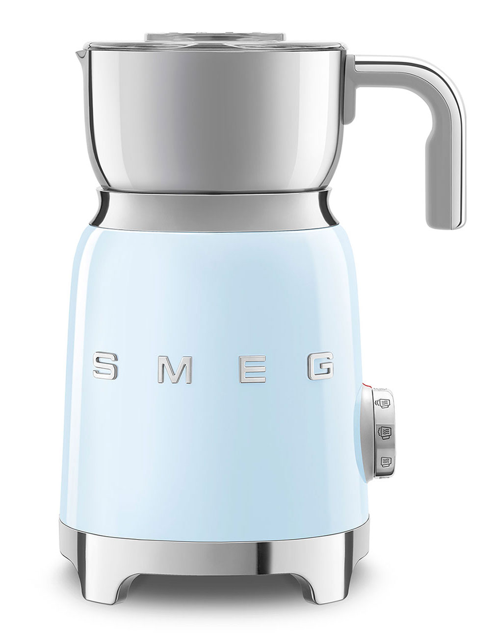 Smeg Milk Frother - 50's  Retro-Style In Pastel Blue