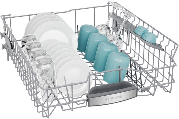 Rack Dishes view of Bosch Dishwasher