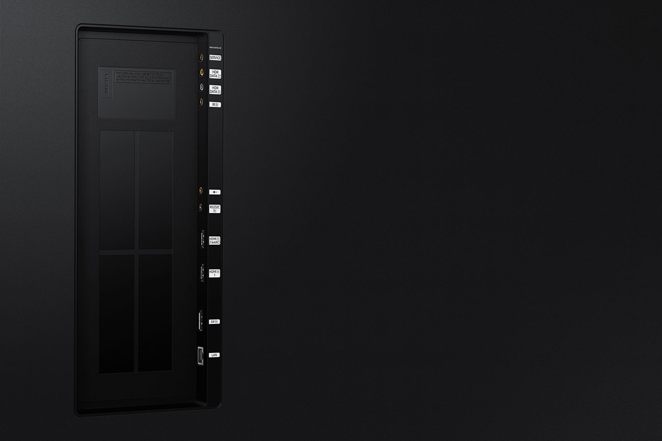 Ports View of Samsung TV