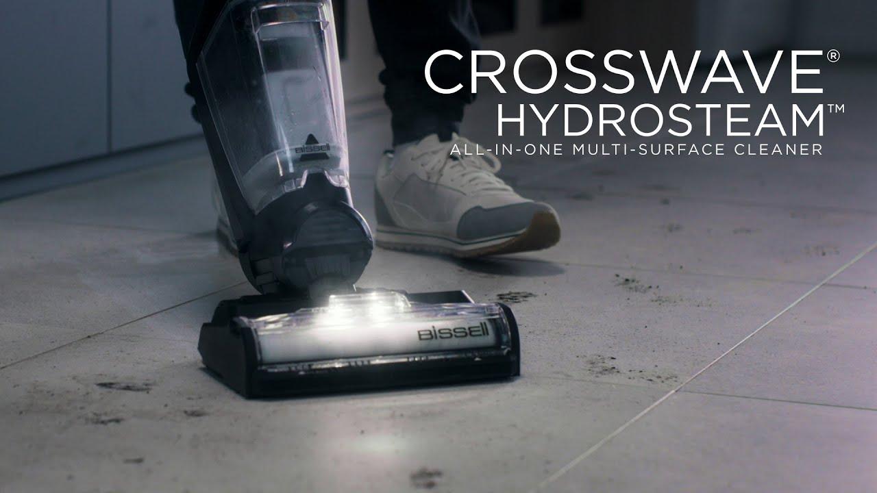 Watch CrossWave HydroSteam Feature Overview